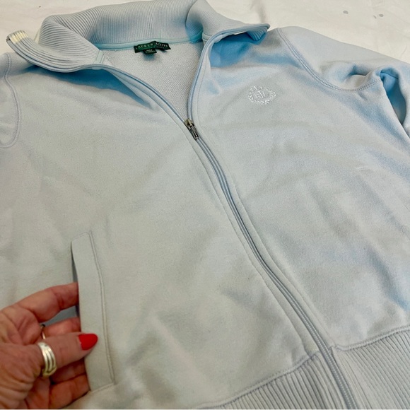 Ralph Lauren - Lauren Active Women’s Couture Fleece Full Zip Jacket - Size M - Picture 6 of 11